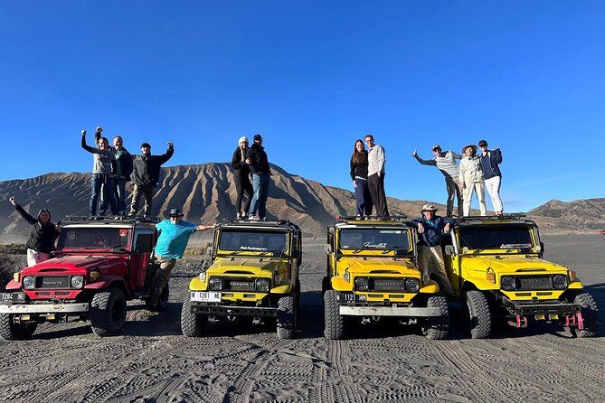1 Day Bromo Private Day Tour with Madakaripura Waterfall - Bromo National Park in a private jeep: viewpoints, sea of sand, and crater time