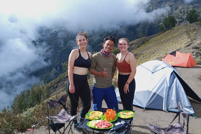 3D-2N Explore Mount Rinjani - Summit -Lake and Hotspring - Lake Segara Anak and crater area: where the volcano shows its personality
