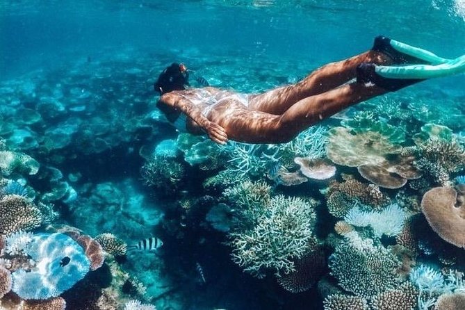 All Inclusive : Bali Blue Lagoon Snorkeling, Lunch, and Transport - Stop 1: Blue Lagoon Beach, calm water and first-timer comfort