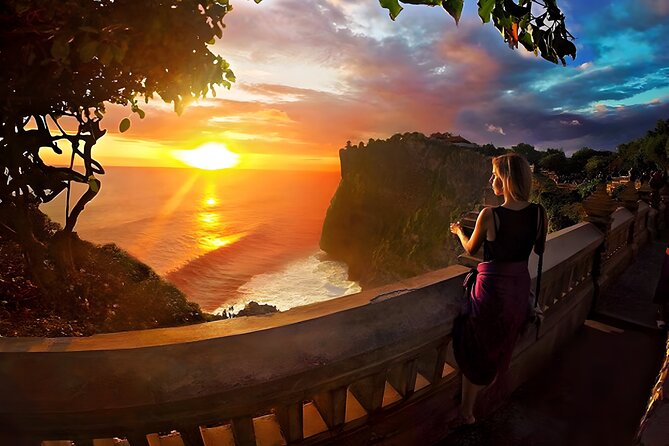 Amazing Half-Day Uluwatu Sunset Tour with Jimbaran Seafood Dinner - Stop 1: Uluwatu Temple sunset, from crowded viewpoints to cliffside wow