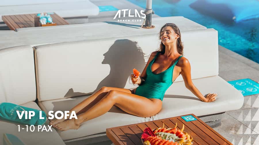 Atlas Beach Club Bali: DayBed/Sofa Booking with F&B Credit - Choosing Your Daybed or VIP Sofa: View, Comfort, and Group Size