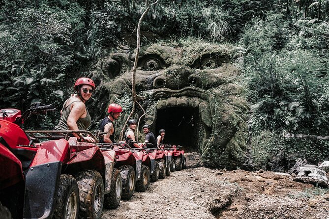 ATV Quad Bike and White Water Rafting in Ubud Bali - The ATV quad bike ride: muddy tracks, Gorilla Cave area, and real off-road feel