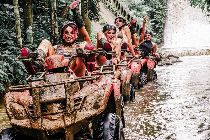 ATV Quad Bike Bali with Waterfall Gorilla Cave and Lunch - The Countryside Route: Rice Paddies, Jungle, Cave, and Waterfall