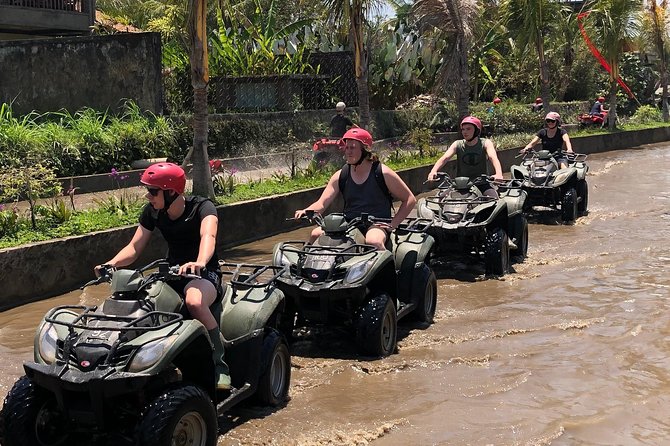 ATV Quad Bike Through Tunnel and Waterfall in Bali - The waterfall plunge pool: the part you should plan your outfit around