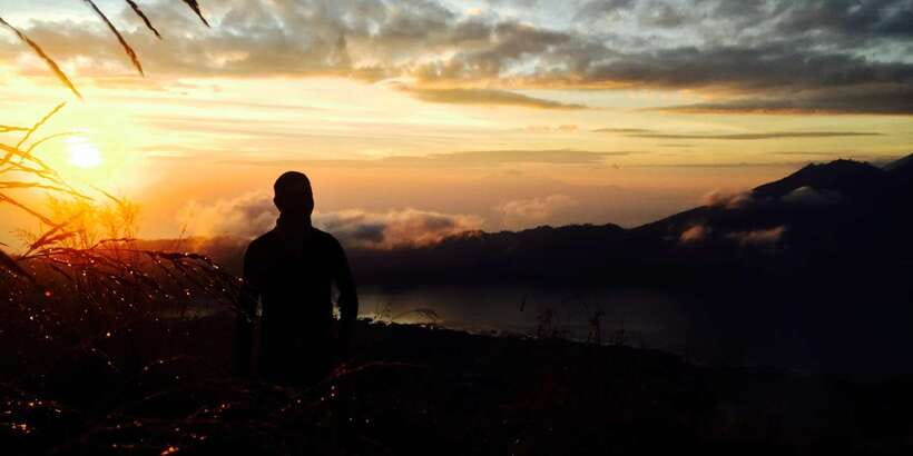 Bali: 2-Day Sunset and Sunrise Camping at Mt. Batur - Camp setup at 1,500 meters and the summit push for sunset