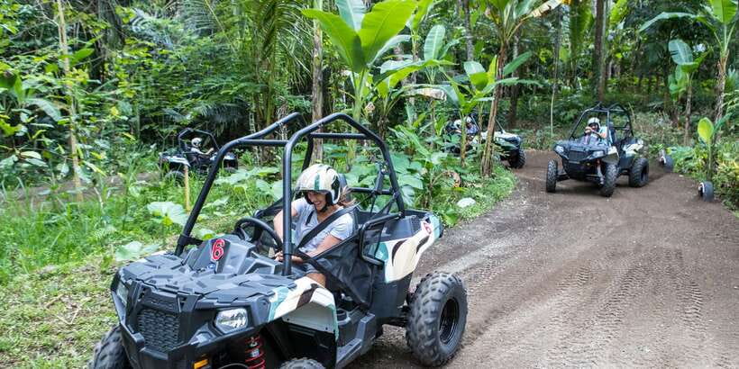 Bali: ATV Mason Jungle Buggy Adventure with Lunch & Transfer - Safety briefing, helmets, and choosing your buggy setup