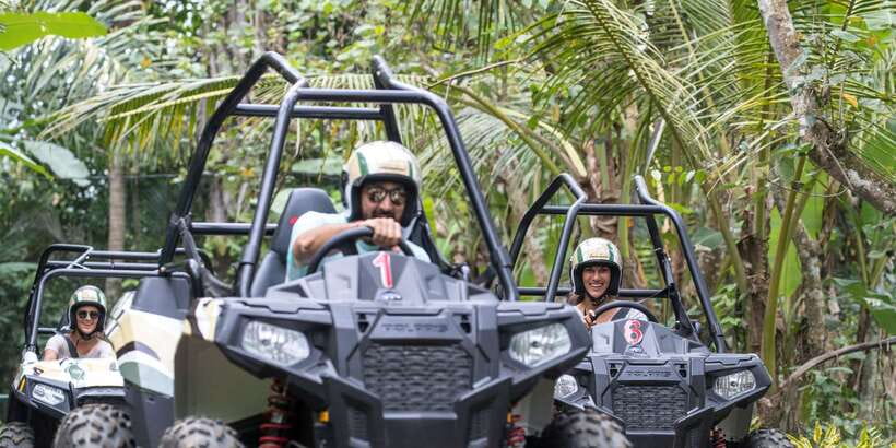 Bali: ATV Mason Jungle Buggy Adventure with Lunch & Transfer - Professional guides, lockers, and what the price really covers