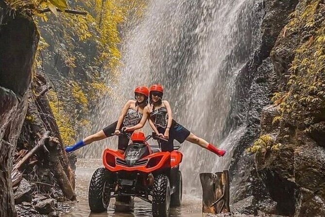 Bali ATV Quad Adventure - Ubud Monkey Forest and Waterfall - Tegenungan Waterfall: worth it, but plan for crowds and stairs
