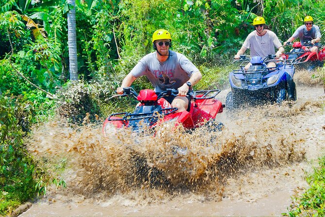 Bali ATV Quad Adventure - Ubud Monkey Forest and Waterfall - The day’s flow, from pickup to shower and lunch