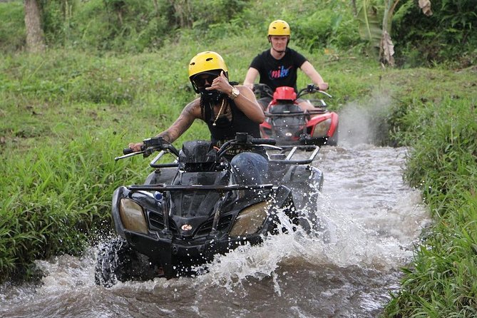 Bali ATV Quad Bike Adventures - Your ATV route in Bali: rice fields, bamboo forest, rivers, and a tunnel