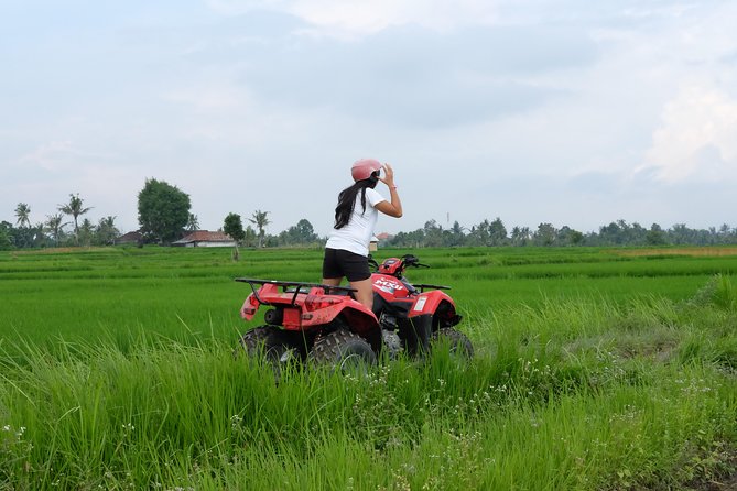 Bali Atv Quad Bike Through Tunnel and Waterfall - Riding Through Payangan: jungle, plantations, rice fields, and getting a little dirty