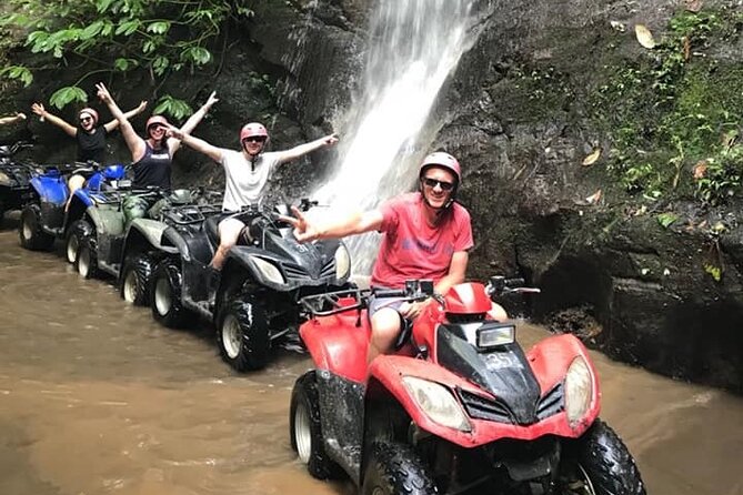 Bali ATV Quad Bike Through Tunnel, Waterfall, White Water Rafting - Guides and drivers: why safety and fun often come together