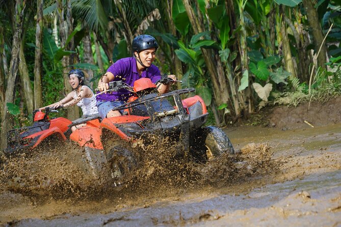 Bali ATV Quad Bike with Monkey Forest and Tegenungan Waterfall - Quad biking in Ubud, with a real off-road track