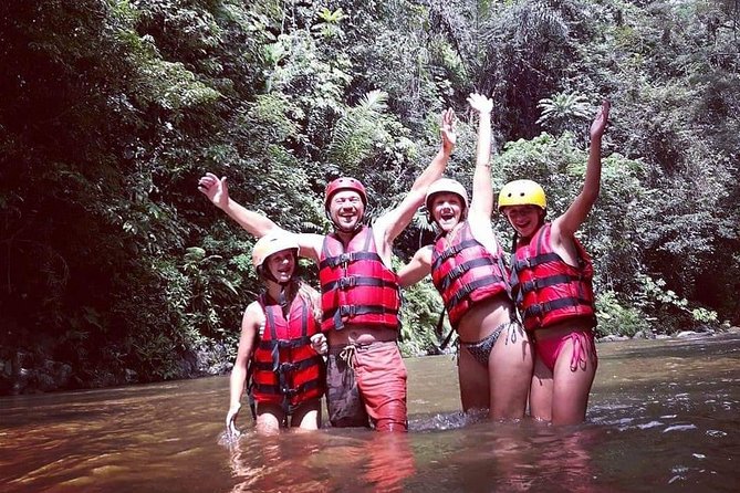 Bali ATV Rafting And Ubud Waterfall Private Tour - Stop 1, Bali Adventure ATV ride: rice fields, mud routes, and automatic gear