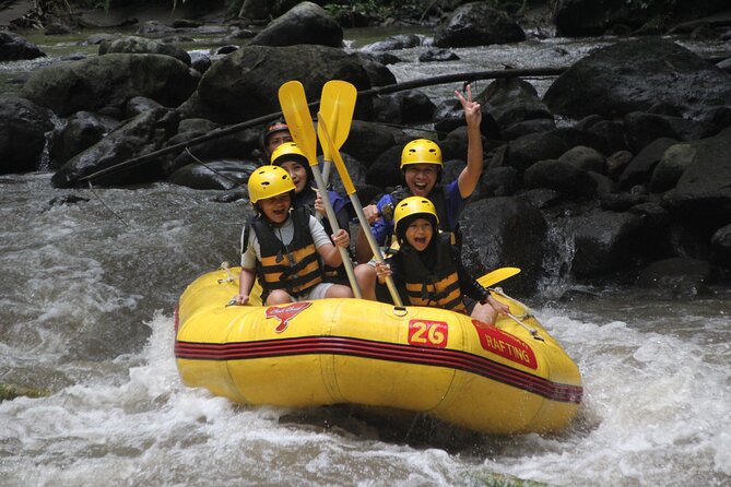 Bali ATV Ride and White Water Rafting - Ayung River rafting: paddling, waterfalls, and the stairs reality check