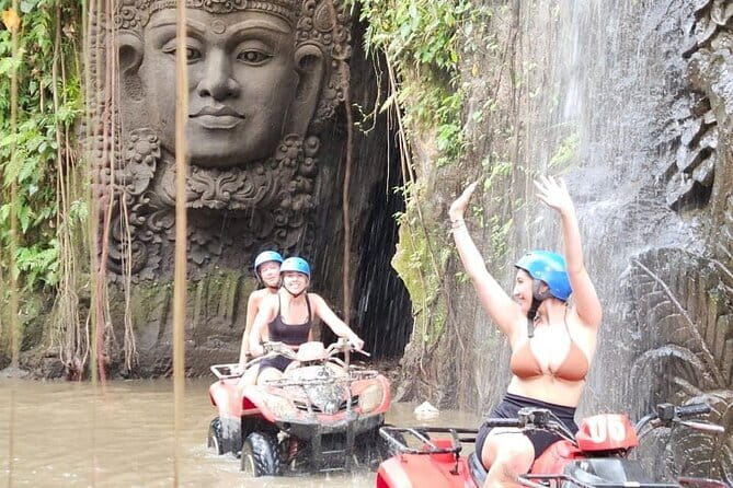 Bali ATV Ride Ubud Waterfall,RiceField,River,Kingkong-Temple cave - Who this Bali ATV ride suits best