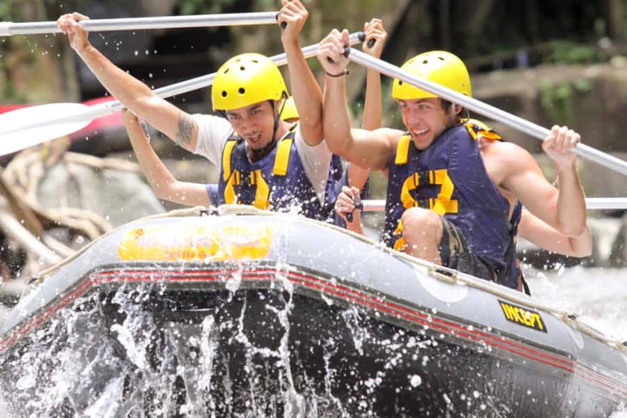Bali: Ayung River Premium White Water Rafting with Lunch - Hotel pickup and the “future-facing” facility before the river