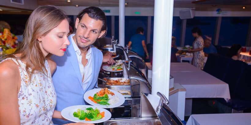 Bali/Benoa: Sunset Dinner Cruise with Show and Live Music - A Three-Hour Sunset Dinner Cruise From Benoa Bay