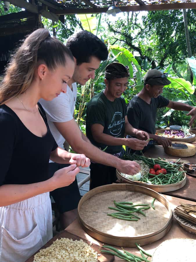 Bali: Cooking Class with 5 Balinese Dishes - Sidemen’s jungle cooking setup: wood fire, hand tools, and real pace