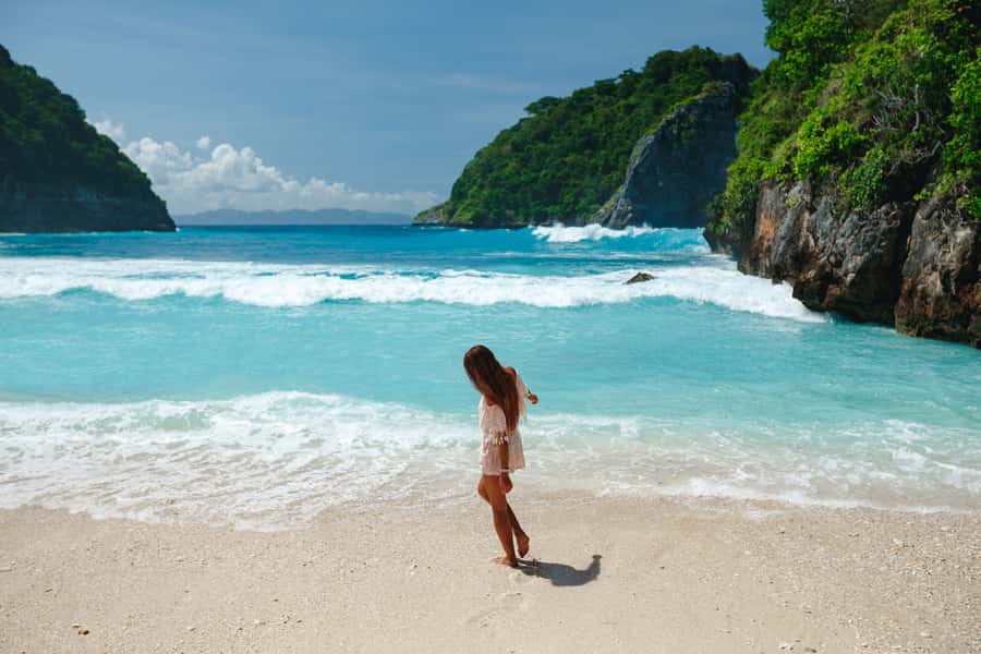 Bali: Day Trip to East Nusa Penida, Atuh & Diamond Beach - Diamond Beach and Atuh Beach, Two Ways to End the Day