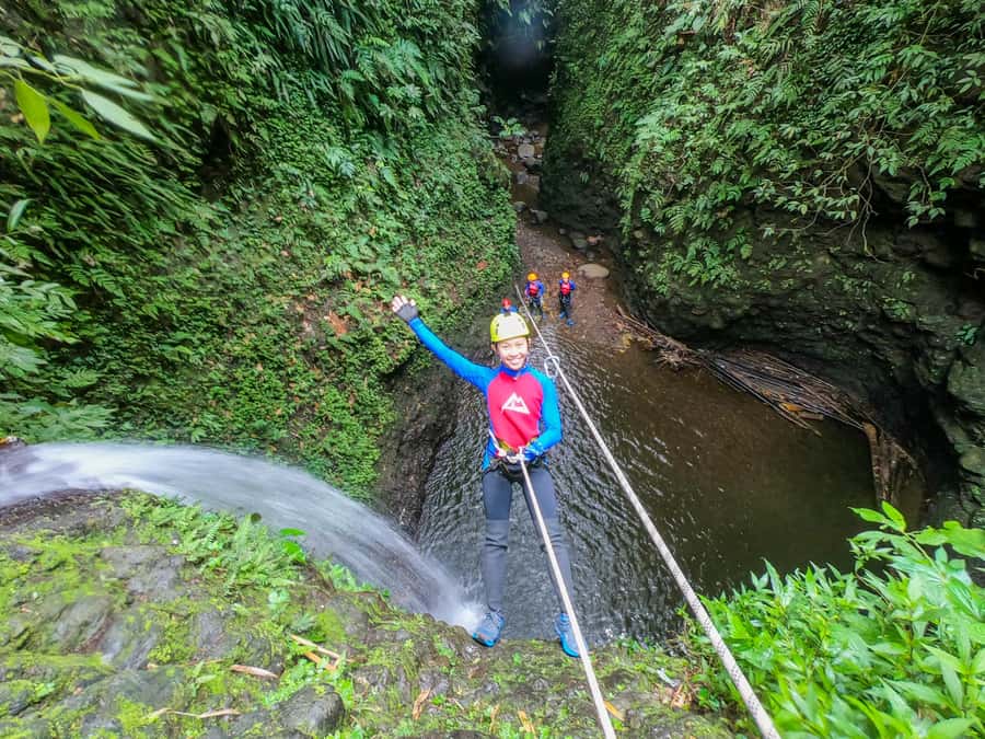 Bali: Gitgit Canyon Canyoning Trip with Breakfast and Lunch - The 9-Hour Flow: Pickup, Basecamp, Gorge Time, Lunch, Drop-off