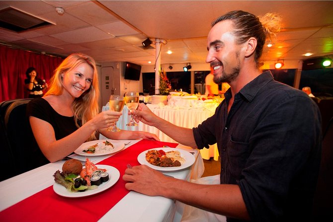 Bali Hai Sunset Dinner Cruise - The Sunset Moment Over Benoa Harbour