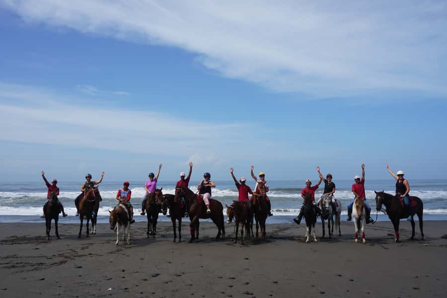 Bali: Horse Riding on Pigstone Beach and in the Rice Fields - What to bring, what will stop your ride