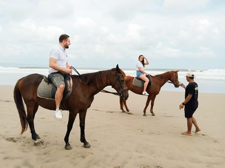 Bali: Horse Riding Tour on Seminyak Beach Include Transport - How long you’ll be on horseback, and what the pace feels like