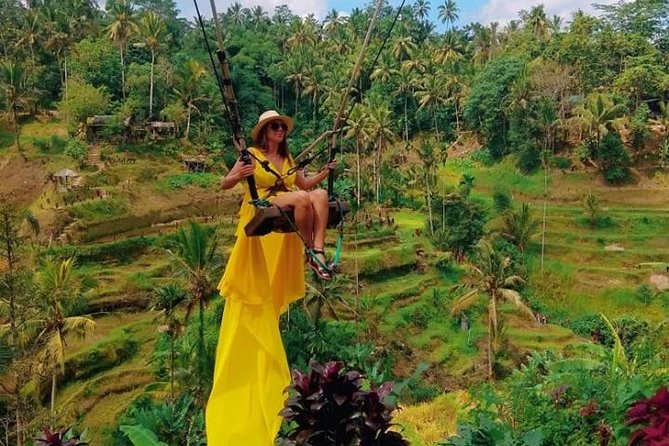 Bali Instagram Tour: The Most Scenic Spots - Tegalalang Rice Terrace: swings, cages, and the time buffer you need