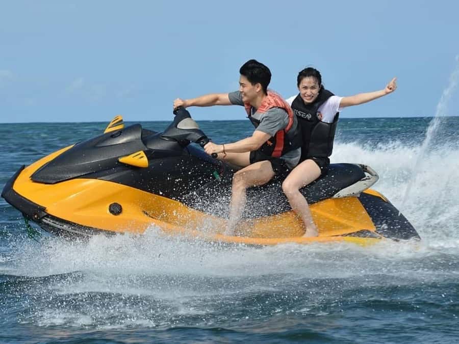 Bali: Jetski Watersport Nusa dua Beach Experience - What happens before you start: briefing, life jacket, and instructor help