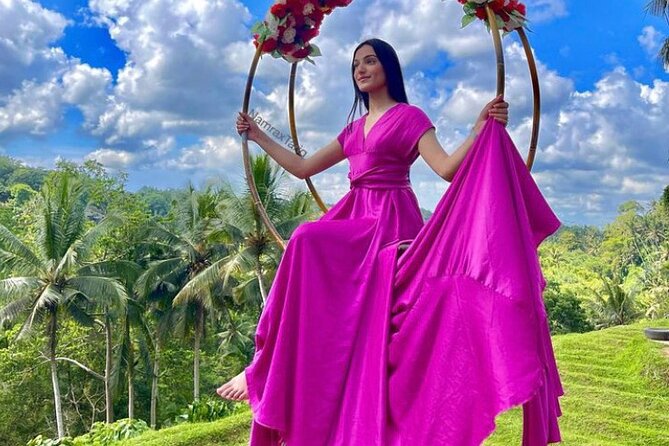 Bali Jungle Swing Experience Full Activity - The swing lineup, single, tandem, bed swing, and more