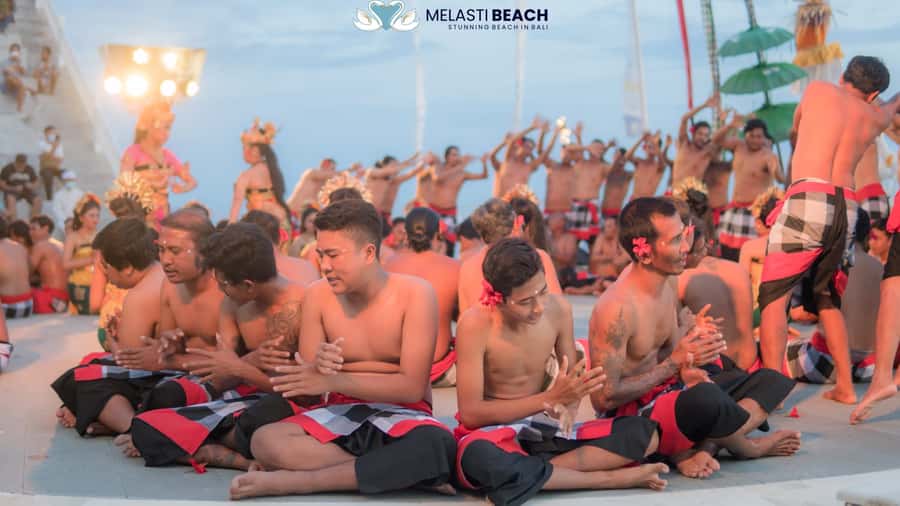 Bali: Melasti Beach Kecak Dance Show Tickets - The Kecak story, explained the simple way: Sanghyang roots and Ramayana drama
