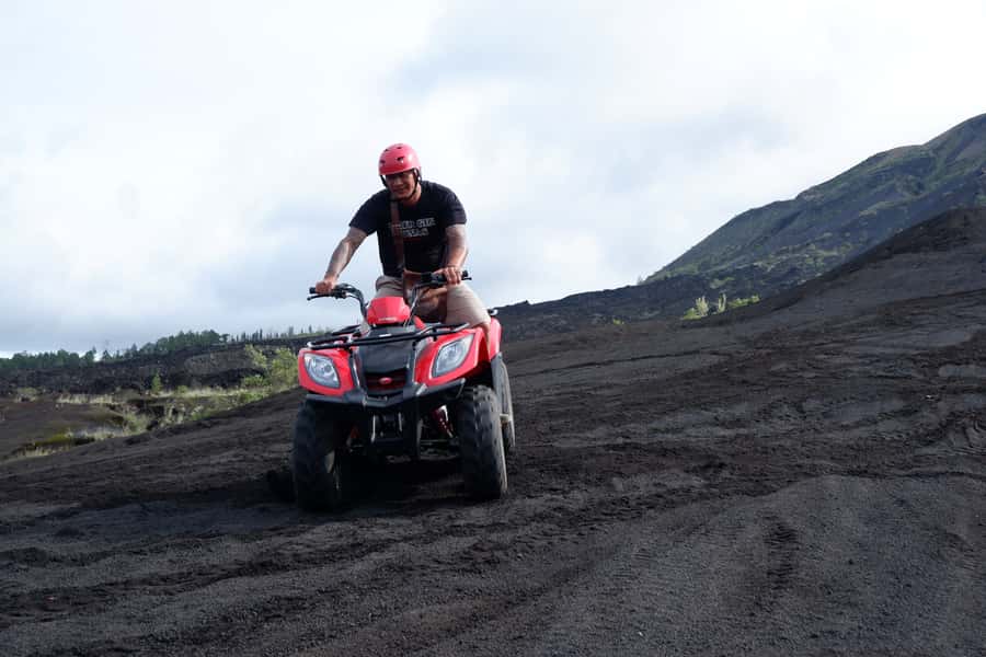 Bali: Mount Batur Quad Bike Tour and Natural Hot Springs - Natural Hot Springs Swim: Warm Water With a Volcano View