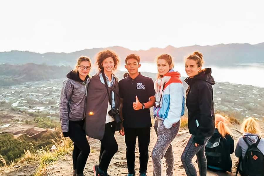 Bali: Mount Batur Sunrise Guided Hike and Natural Hot Spring - Sunrise at the summit: clouds happen, and good guides still deliver