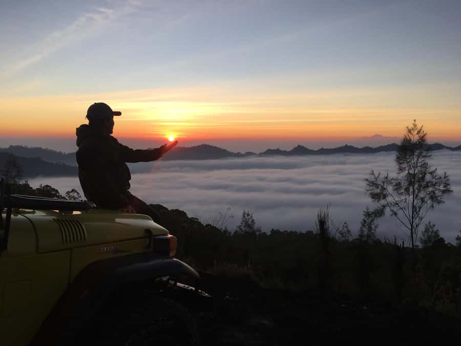 Bali: Mount Batur Sunrise Jeep Tour with Jungle Swing - The Batur Black Lava drive: the best part people do not always plan for
