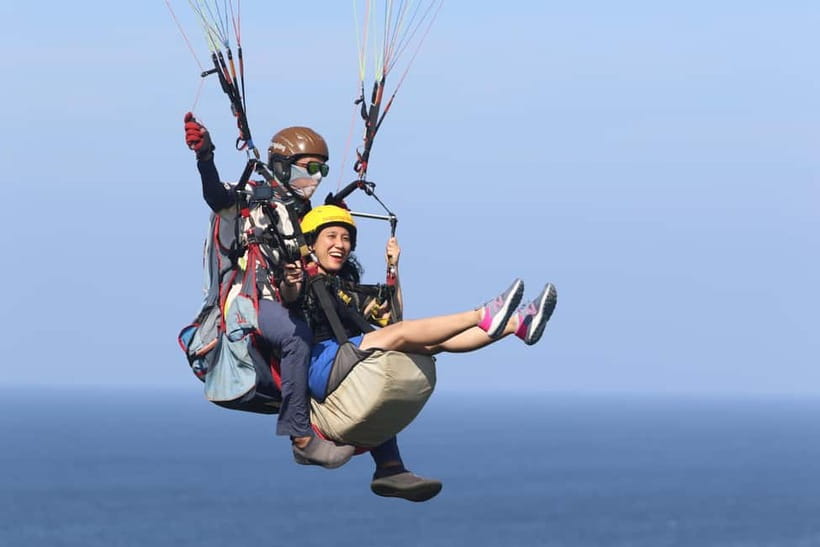 Bali: Nusa Dua Tandem Paragliding with Certified Pilot - In the Air for About 15 Minutes: Views, Breeze, and Pilot Control