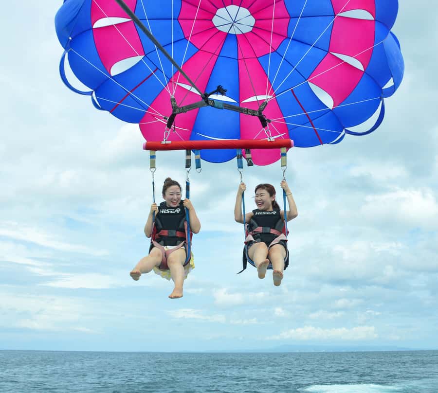 Bali: Nusa Dua Watersports Fun Package - The 90-minute flow: parasailing, donut boat, and Yamaha VX-1300cc jet ski