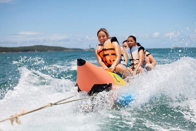 Bali Parasailing Adventure,Banana Boat,Jet Ski and Donut Boat with Transfers - Nusa Dua water sports that actually fit a half-day