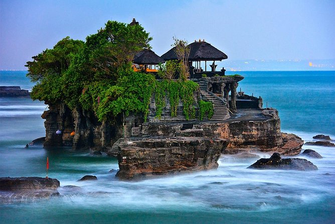 Bali Private 3 Days Tour Package Highlight - Day 2: Tanah Lot sunset, twin lakes views, and two waterfall stops