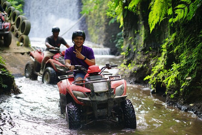 Bali Quad Bike Through Gorilla Cave - Monkey Forest and Waterfall - A full day of mud, waterfalls, and temple vibes in Ubud