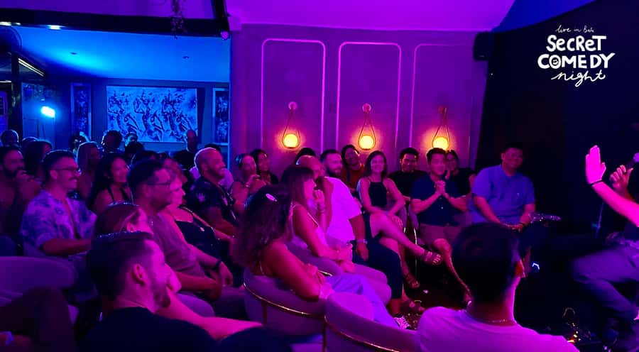 Bali's Secret Comedy Night Entry Ticket - Adult-only rules, etiquette, and filming for social media