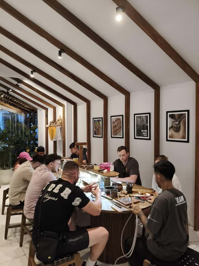 Bali: Seminyak Jewelry Making Class with Gold Plating Option - The 2-Hour Craft Session: Tools, Stamping, Hammering, and Shaping Silver