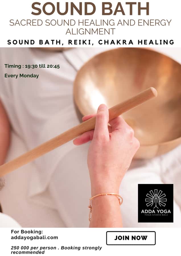 Bali: Sound Healing and Energy Alignment at ADDA YOGA - Rooftop Reality: The Calm You Want vs. the Noise You Might Hear