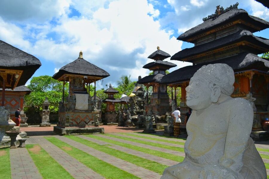 Bali: Ubud Waterfall, Village and Pool Club Day Trip - Batuan Temple: 11th-century carvings up close