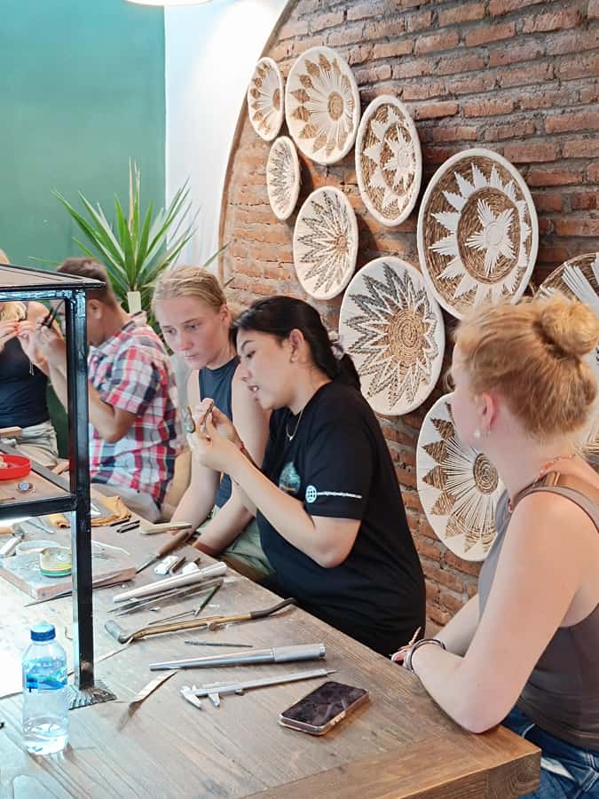 Bali: Uluwatu Silver Jewelry Making Workshop with Creation - Step-by-step workshop flow, from picking a ring to polishing it