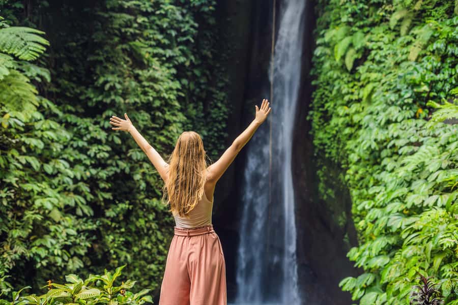 Bali: Water Temple, Waterfalls and Unesco Rice Terrace Tour - Banyumala Waterfall Trek: Wet, Refreshing, and Totally Worth It