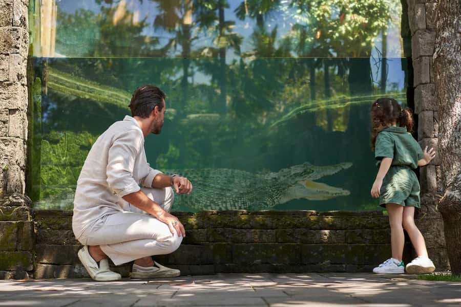 Bali Zoo Entrance Ticket - Elephant observation and muddy bath, the highlight for many visitors