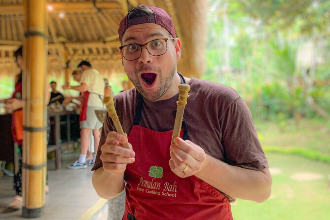 Balinese Farm Cooking Class by Pemulan Bali - Cooking Six Balinese and Indonesian Dishes in the Open-Air Kitchen