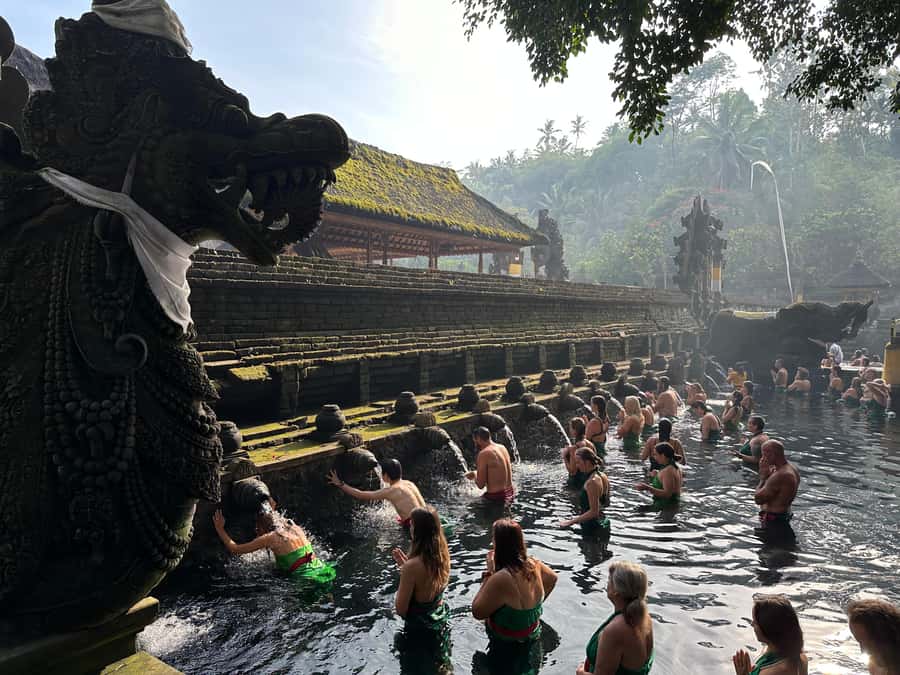 Balinese Spiritual Cleansing by Traditional Method - Artisan stops in Celuk and Batuan: shopping with context, not just buying stuff
