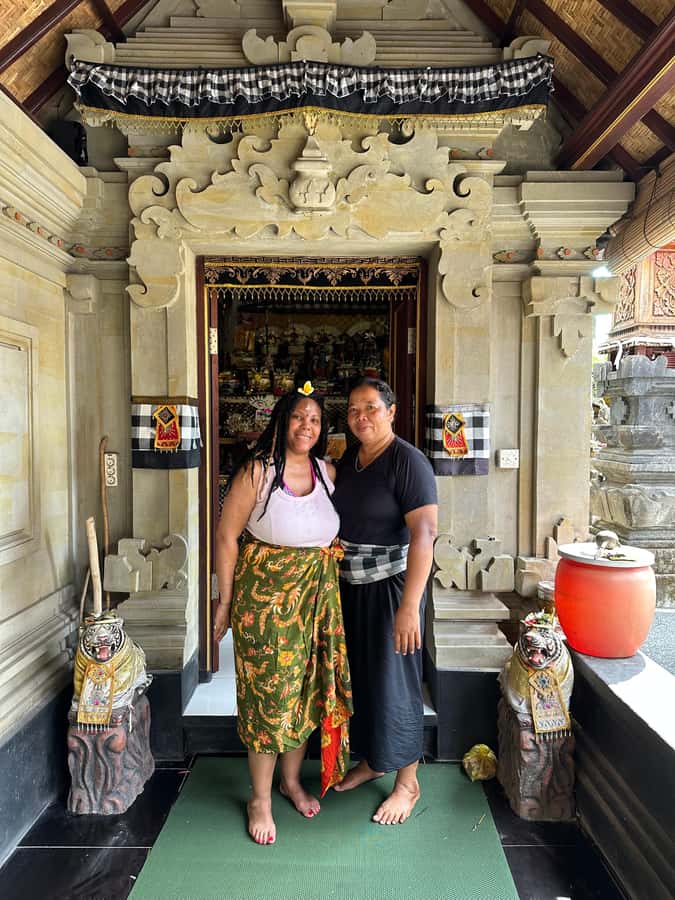 Balinese Spiritual Cleansing by Traditional Method - Tegalalang rice terraces: a UNESCO famous stop that can still feel peaceful